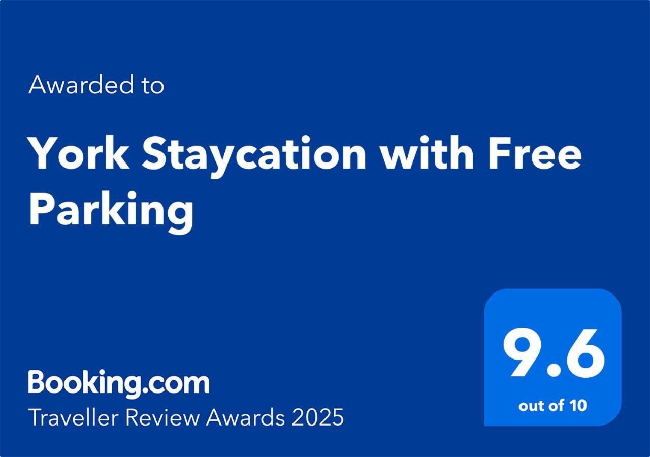 York Staycation With Free Parking 외부 사진